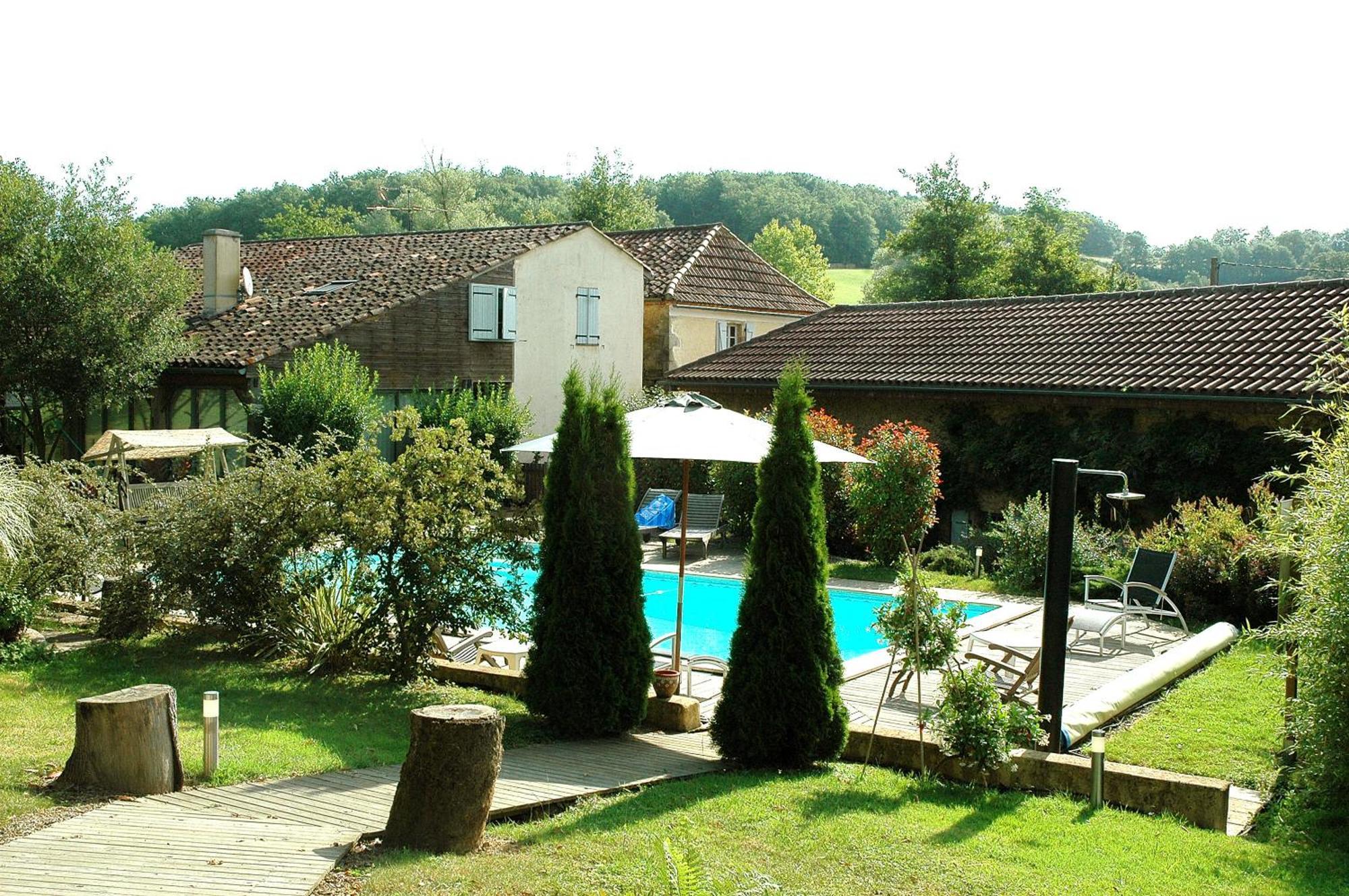 Hotel Logis Le Relais Du Bastidou Beaumarches Esterno foto