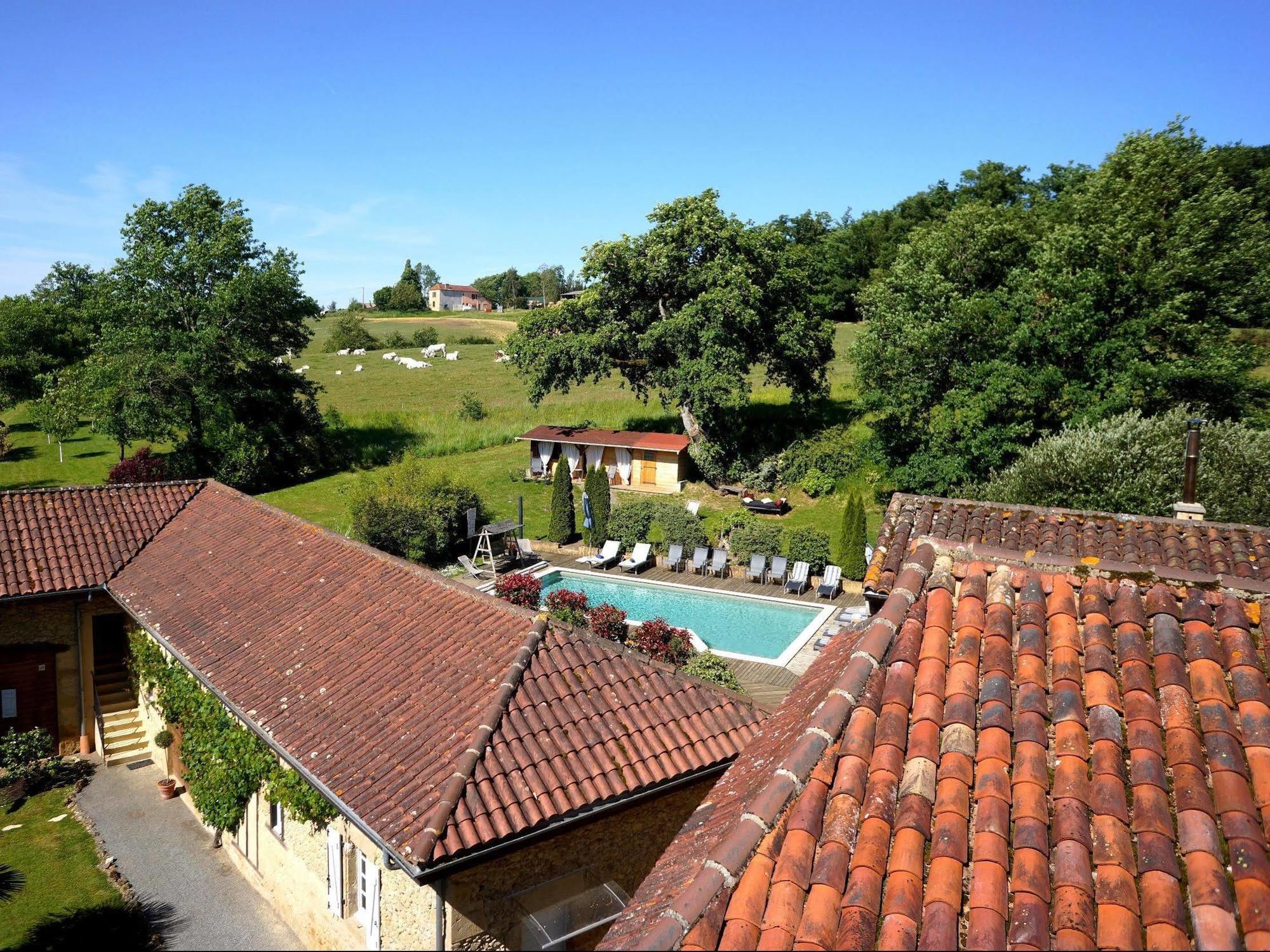 Hotel Logis Le Relais Du Bastidou Beaumarches Esterno foto